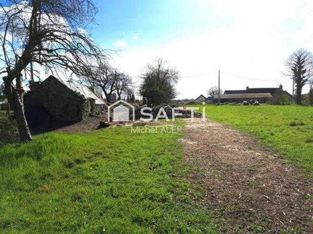 Terrain constructible en campagne de Parcé