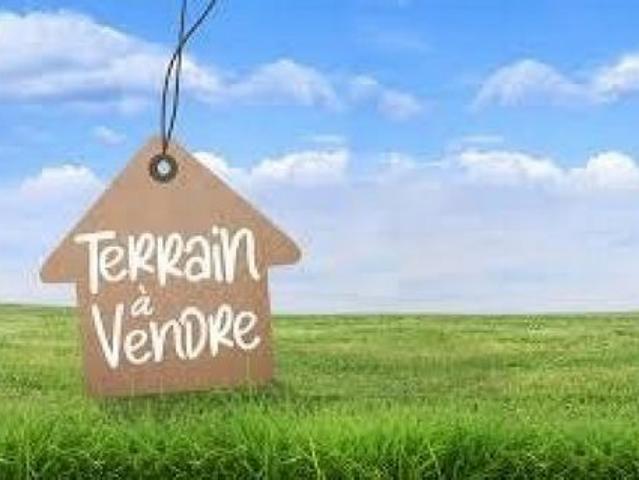Terrain constructible en lotissement