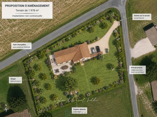 TERRAIN CONSTRUCTIBLE NON VIABILISE