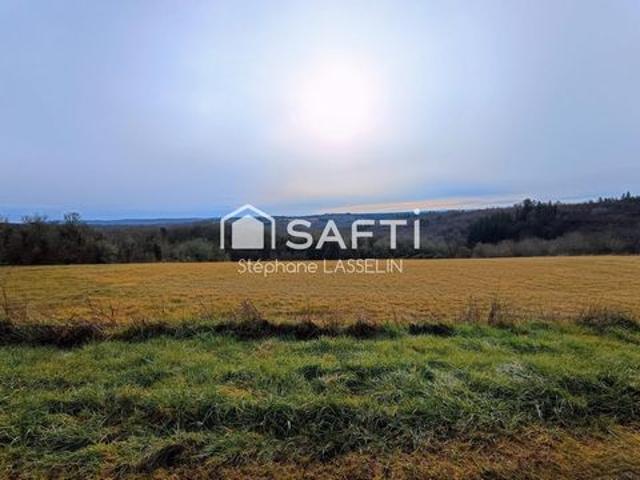 Terrain constructible sur la commune du ROC 46 avec CU et réseaux à proximité