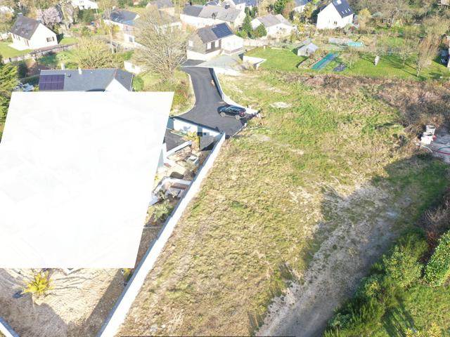 Terrain constructible Pont Réan 1169 m2