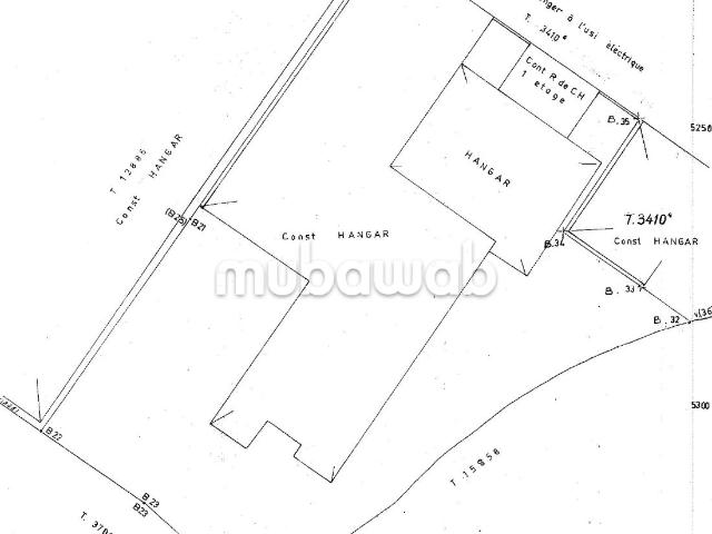Terrain constructible R20 de 7118 m² à Tanger