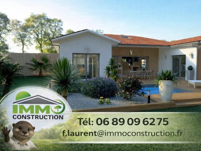 Terrain constructible viabilisé d environ 700m²