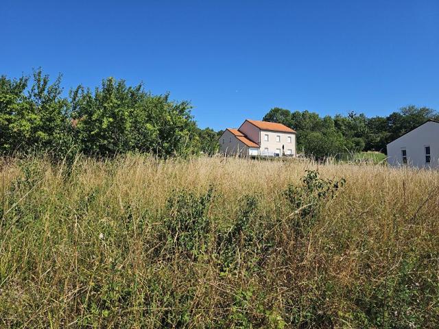 Terrain constructible viabilisé de 7 ares 28 situé à Arry 57 680