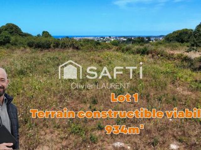 Terrain constructible viabilisé