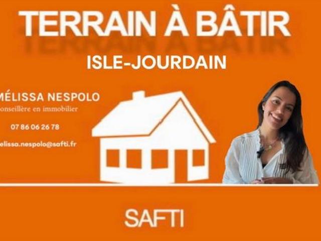 Terrain constructible viabilisé – 756 m² – L’Isle Jourdain 32600
