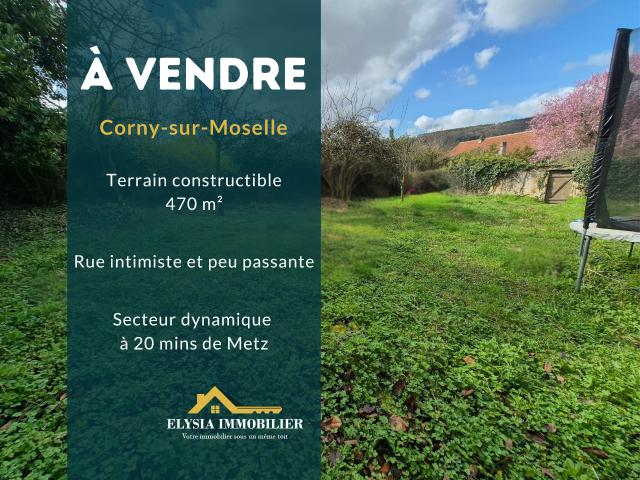 Terrain constructible 470 M2 CORNY SUR MOSELLE 57680