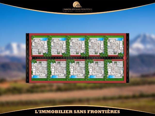 Terrain D2 à vendre de 4 hectares, Route Amizmiz