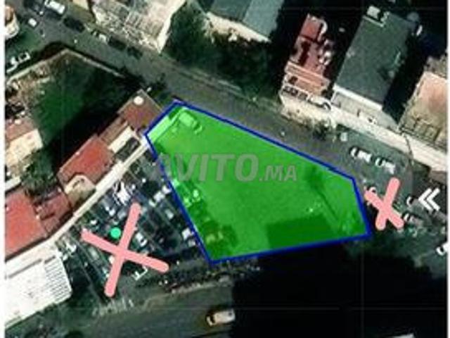 Terrain d'angle 930m2 Bd Anfa