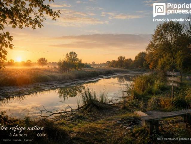 Terrain de loisirs avec deux étangs 6 500 m² de nature à Aubers