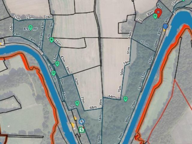 Terrain de loisirs bois Etang à vendre à Carhaix Plouguer 29270