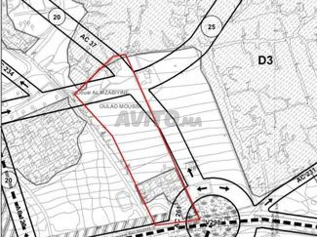 Terrain de 11353 m² à Sidi Massaoud Californie
