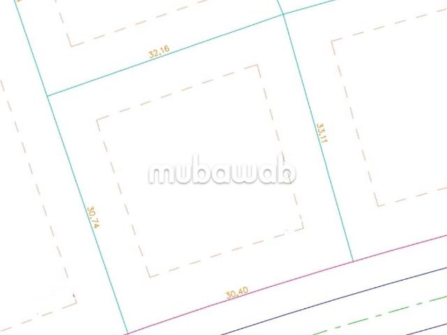 Terrain de 1 011 m² à Hay Mohammadi, Agadir
