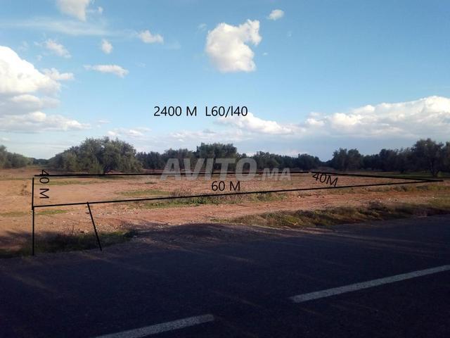 Terrain de 2400 m²