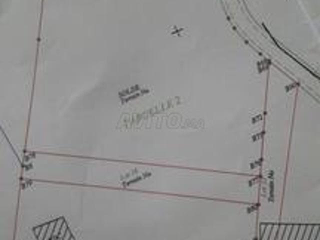 Terrain de 2079m² à vendre à l'entrée de Laayoune