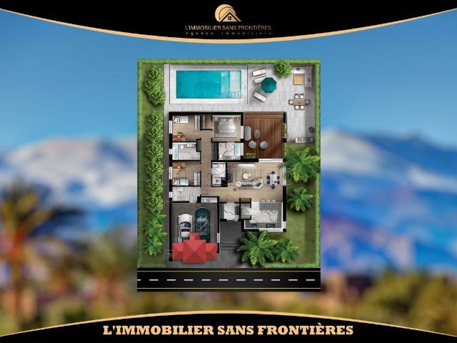Terrain de 300 m², Zone Villa R1 – Route d'Amizmiz