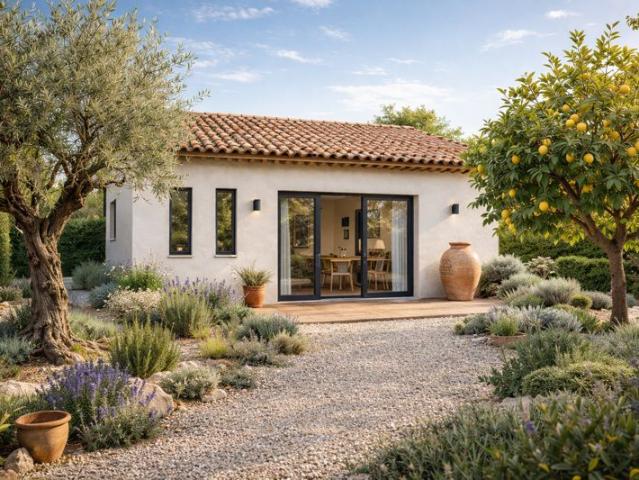 Terrain de 400 m² + Maison de plain pied 80 m² 295 300€