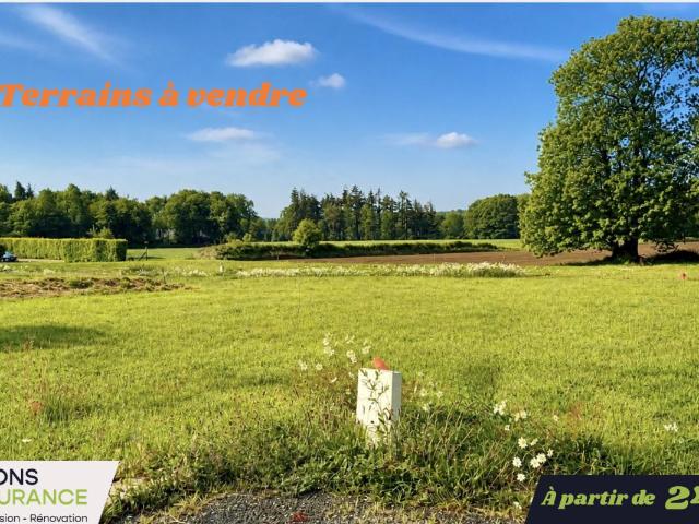 Terrain de 549m2 à 20 minutes de Loudéac