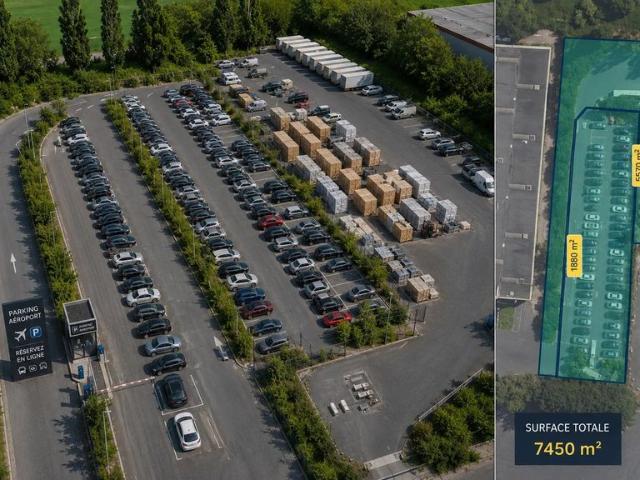 Terrain de 7450 m2 Saint Witz, Île de France