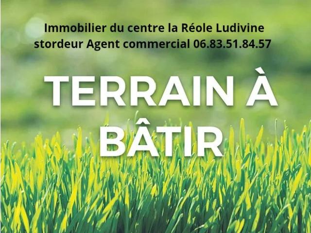 Terrain de 735m2 à vendre à La Réole