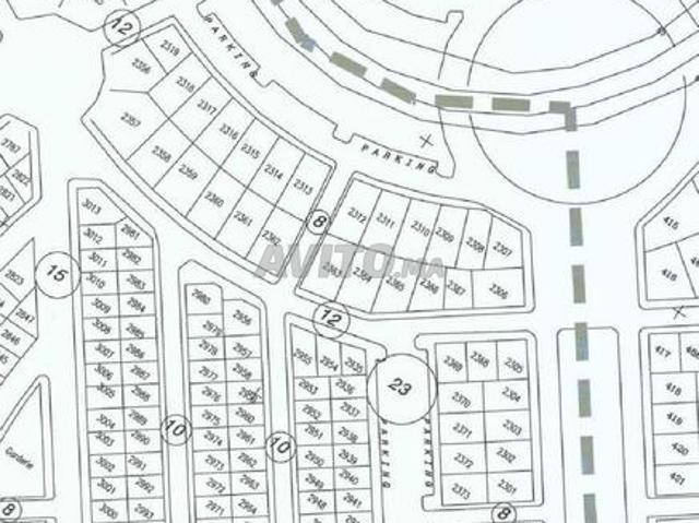 Terrain lotissement 89 M2 R plus 2