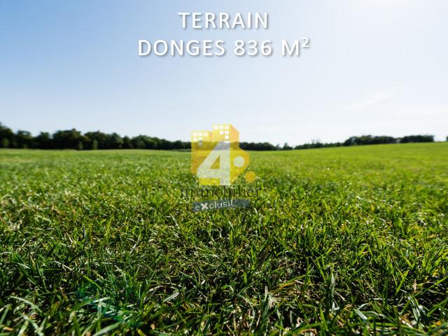 Terrain Donges 836 m2