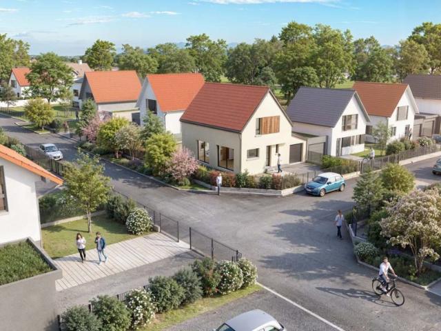 TERRAIN ECKWERSHEIM PROXIMITE IMMEDIATE DE VENDENHEIM ET MUNDOLSHEIM LOTISSEMENT LES BERGES DU CANAL