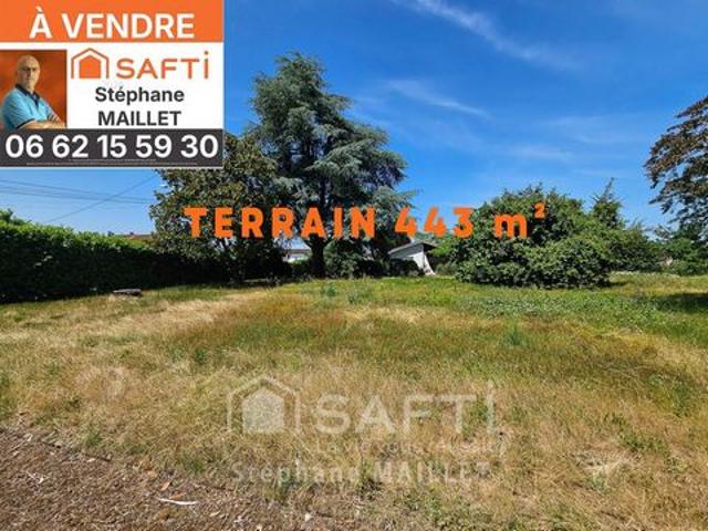 Terrain idéal dans quartier recherché