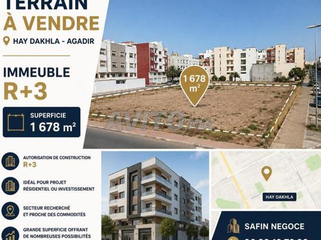 Terrain Immeuble R3 Hay Dakhla