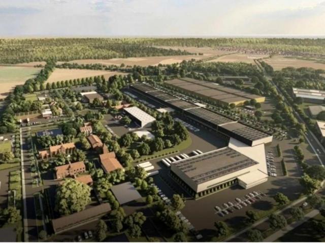 Terrain industriel de 38 ares avec hall – Zone industrielle de Hoerdt