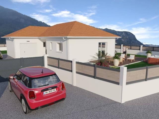 Terrain plat de 450 m²