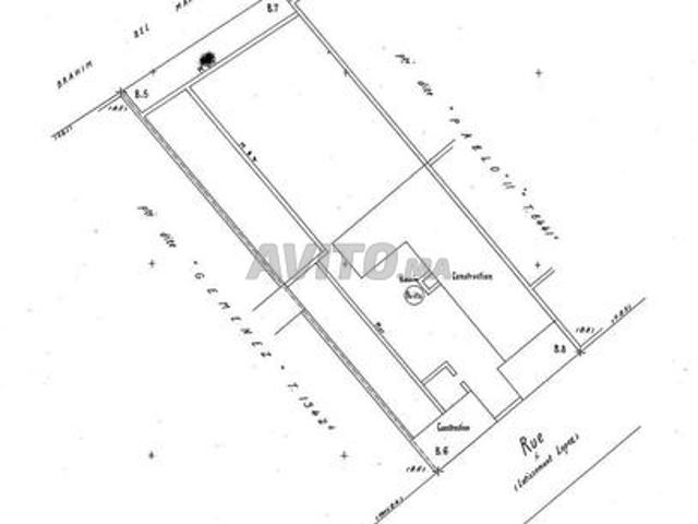 Terrain pour villa Anfa