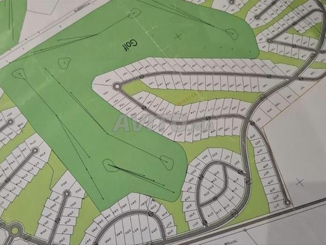 Terrain pour villa sur golf à Marrakech