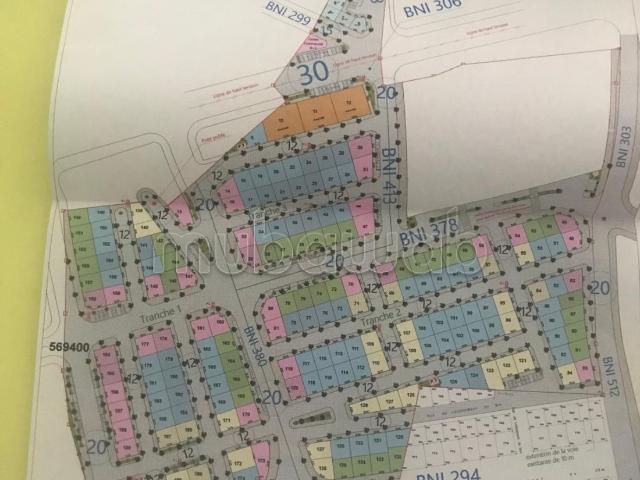 Terrain R3 titré avec permis de construire 11500dh