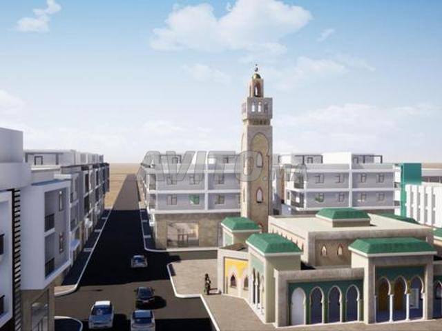 Terrain résidentiel dans un lotissement équipé et titré à la plage de la ville de Sidi Ifni