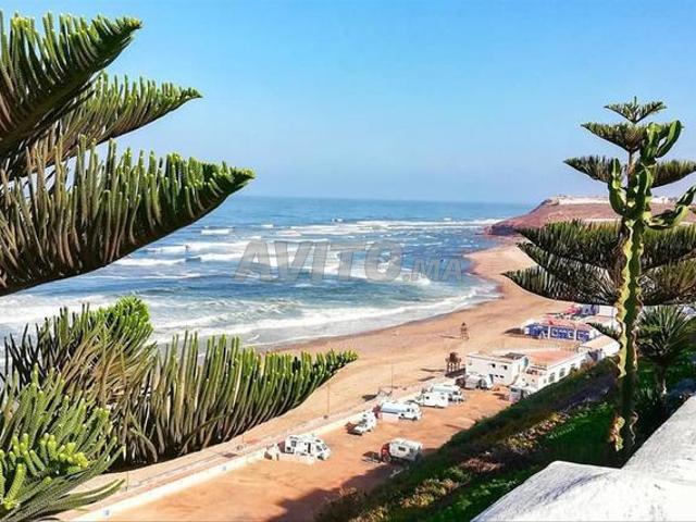 Terrain résidentiel titré et aménagé sur la plage de Sidi Ifni