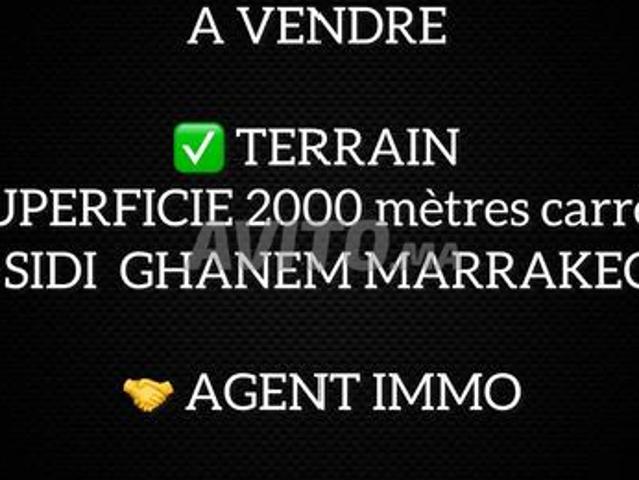 Terrain superficie 2000 mètres Qi