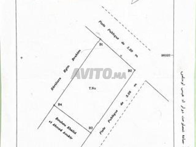 Terrain titré de 142 m² à vendre – Tamesloht
