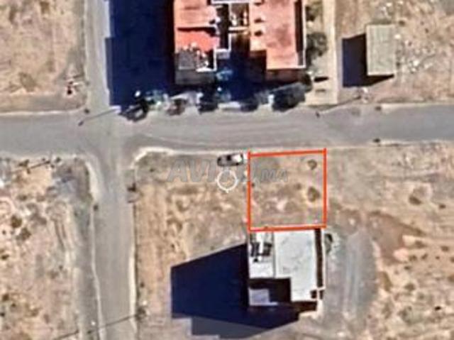 Terrain titré façade rue 110m– Oulad Teima