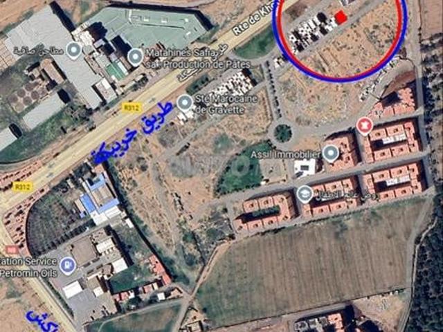 Terrain titré pour mini villa 98m2 R1 à vendre