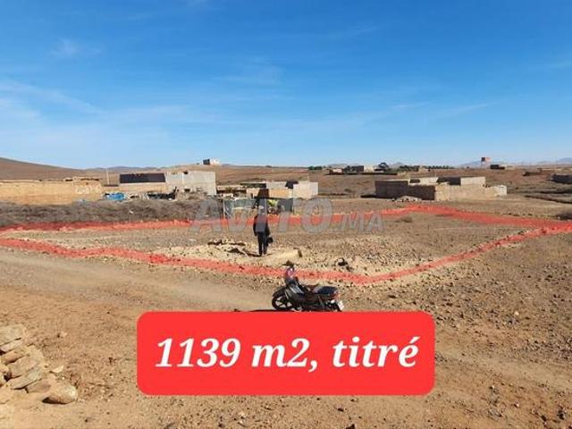 Terrain titré pour villa