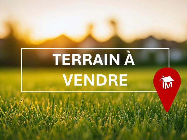 TERRAIN UNIQUE SUR NOTRE SECTEUR