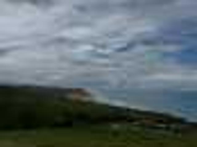 Terrain vue sur l'océan