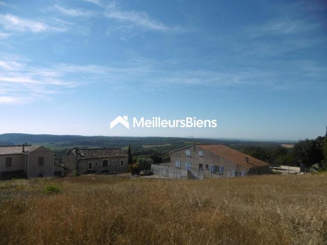 Terrain viabilisé 1425 m² à Roquessels, divisible en 2 lots