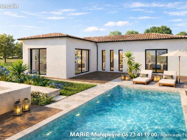 Terrain viabilisé + Maison Neuve de 100m² à Lanta – cadre idéal proche écoles et commodités