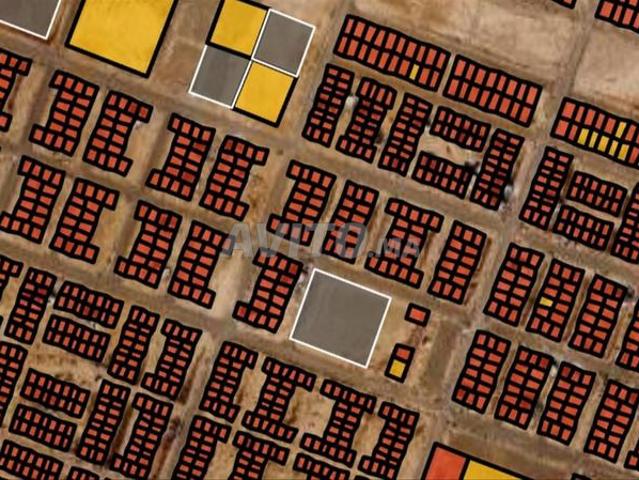 Terrain villa 130 avec trois façades, le coin