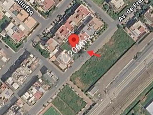 Terrain villa 206m² EST en vente à Temara wifak