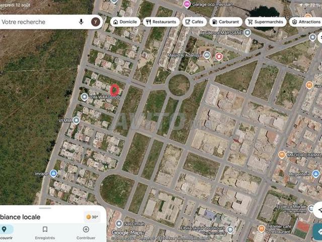Terrain villa 300 m² – Mayssane Bouskoura
