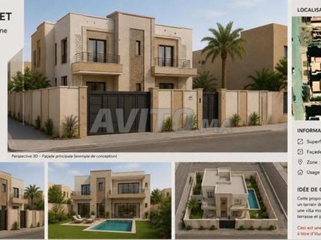 Terrain Villa 300m² Lotissement Safa 2 Façades