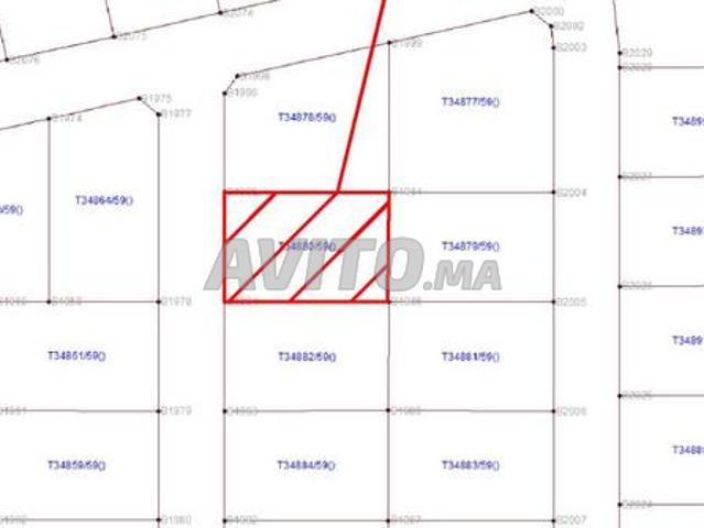 Terrain villa 600 m2, Riad Toulal 2